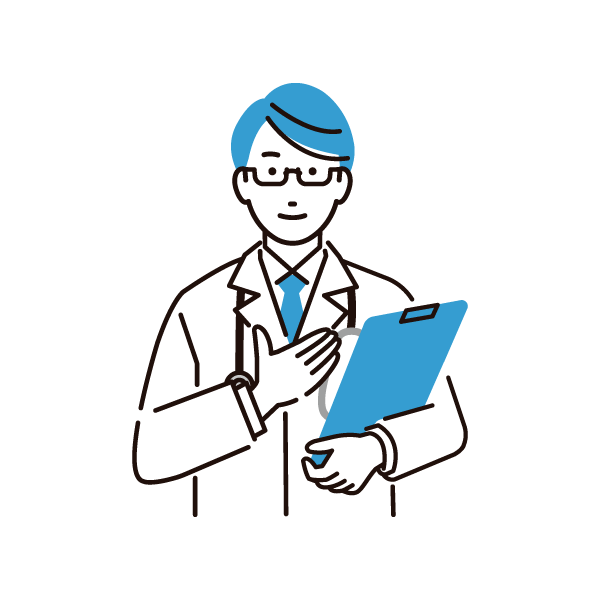 男性医師のイラスト